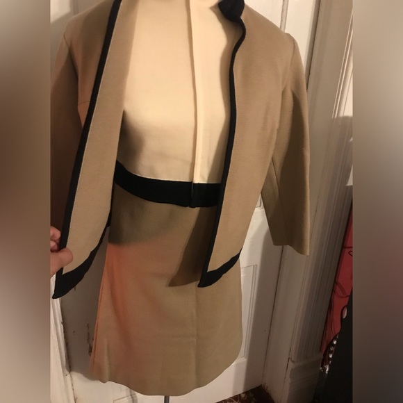 Vtg. 2 pc. Formal dress by: Banff LTD knits in fashion. Size: 8 Made in Italy. - Picture 4 of 16